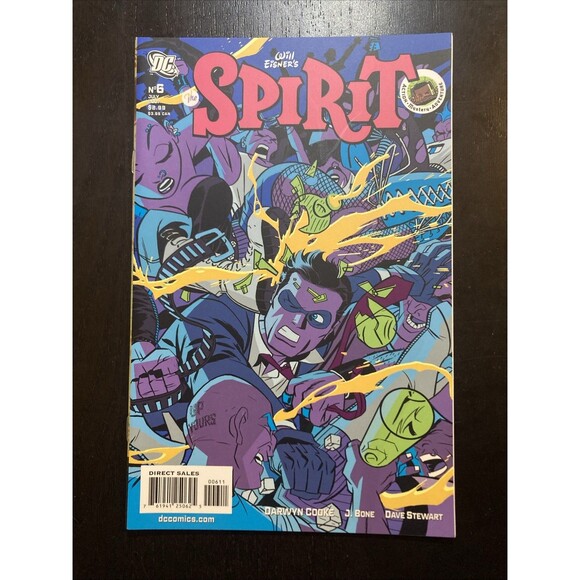The Spirit: Assorted Set Including No. 1, 3, & 6-8. DC Comics (2007) - Picture 10 of 16